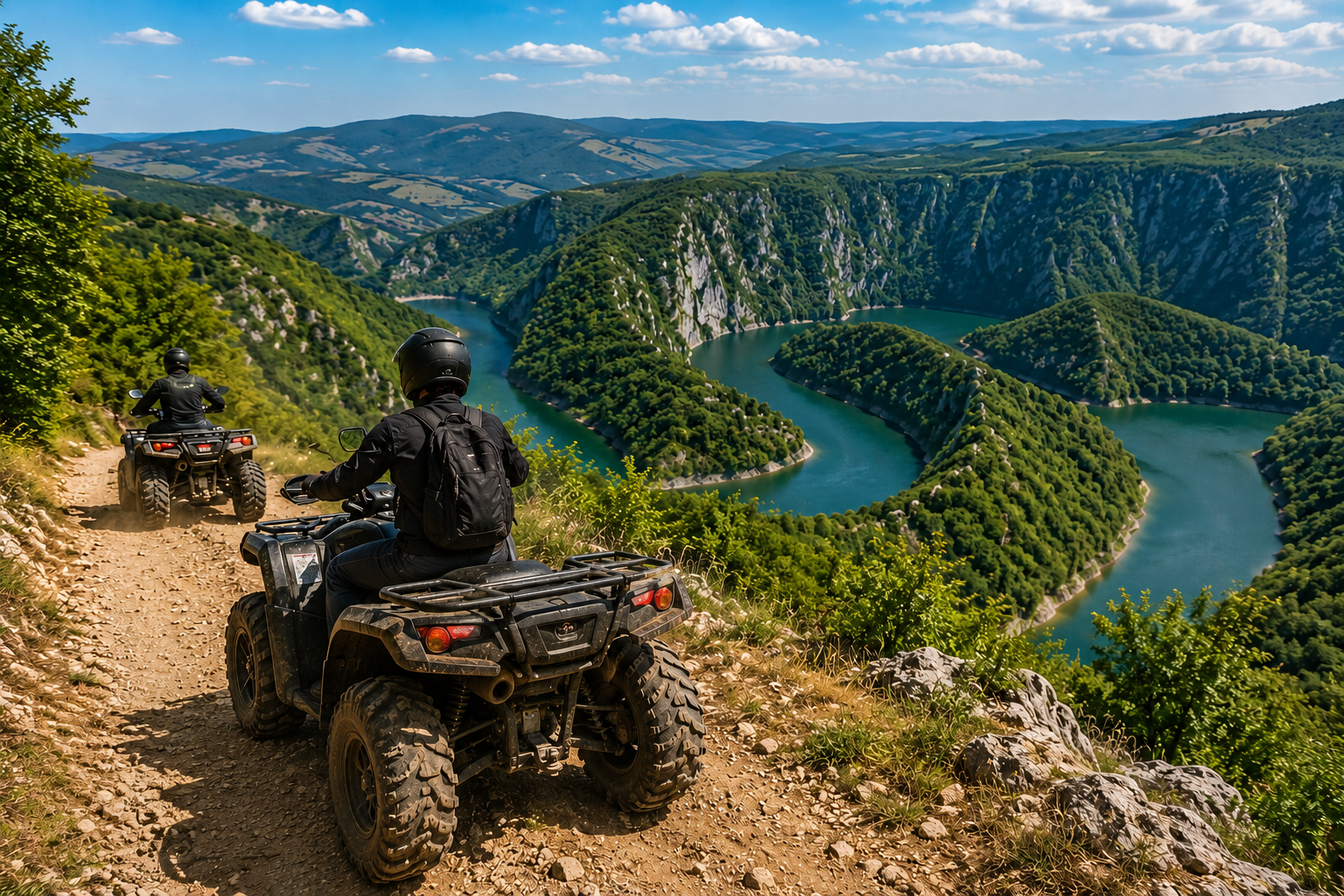 Iznajmljivanje kvadova — istraži Uvac